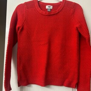Old Navy- Sweater-Red